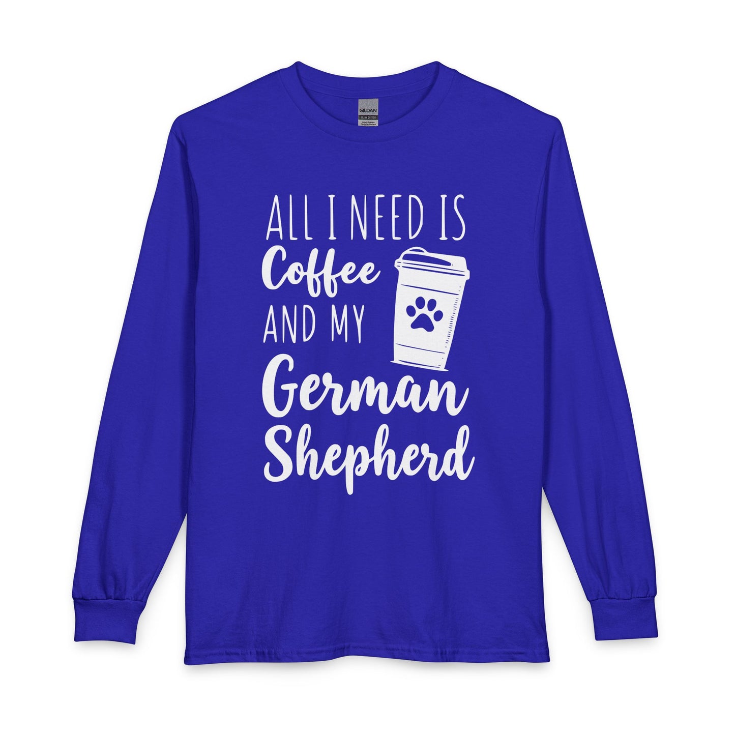 German Shepherd Coffee Long Sleeve