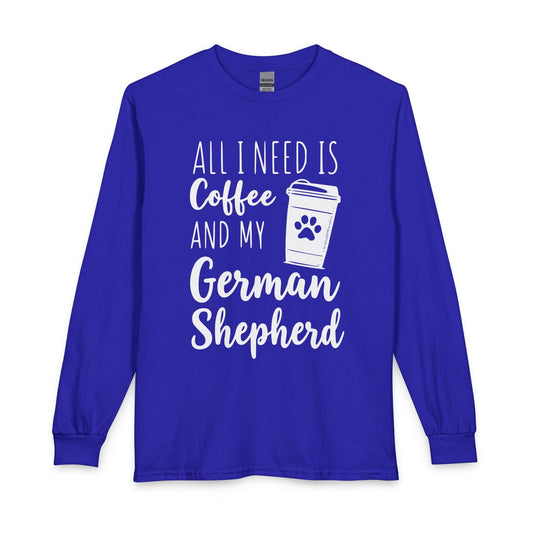 German Shepherd Coffee Long Sleeve