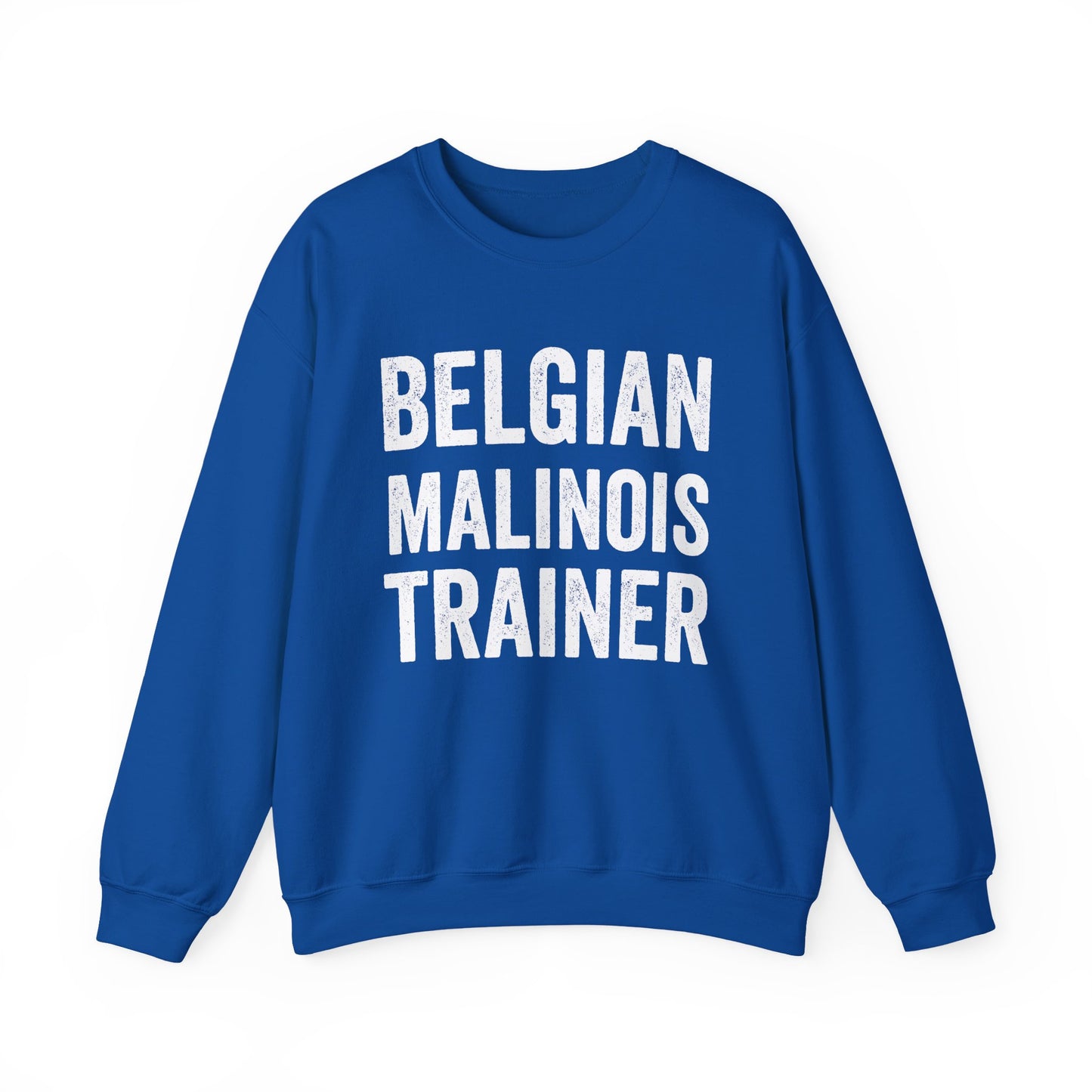 Belgian Malinois Trainer Crewneck Sweatshirt