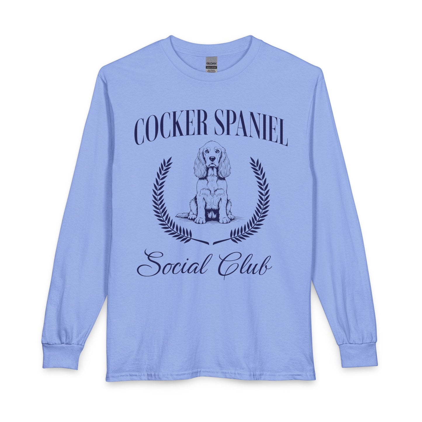 Cocker Spaniel Social Club Long Sleeve