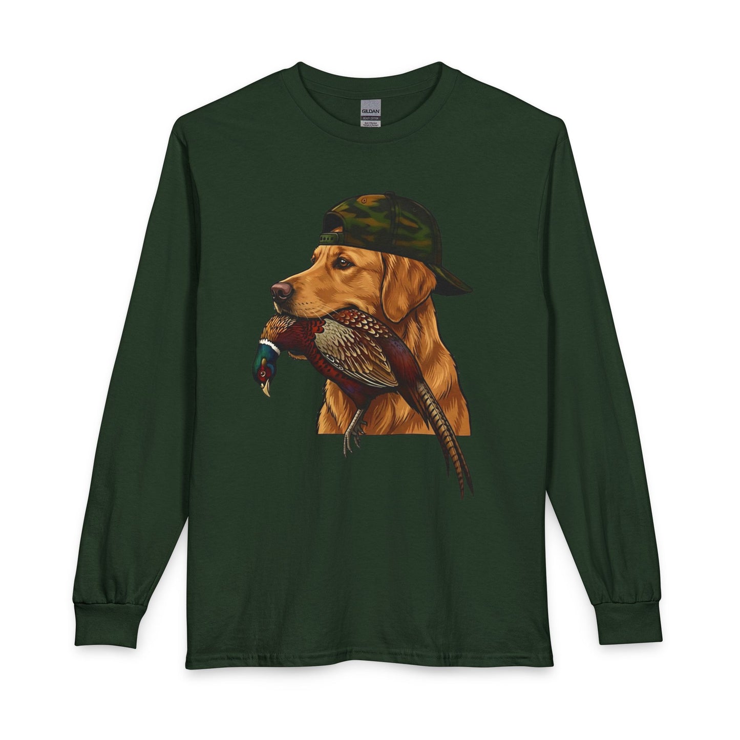 Golden Retriever Pheasant Hunter Long Sleeve