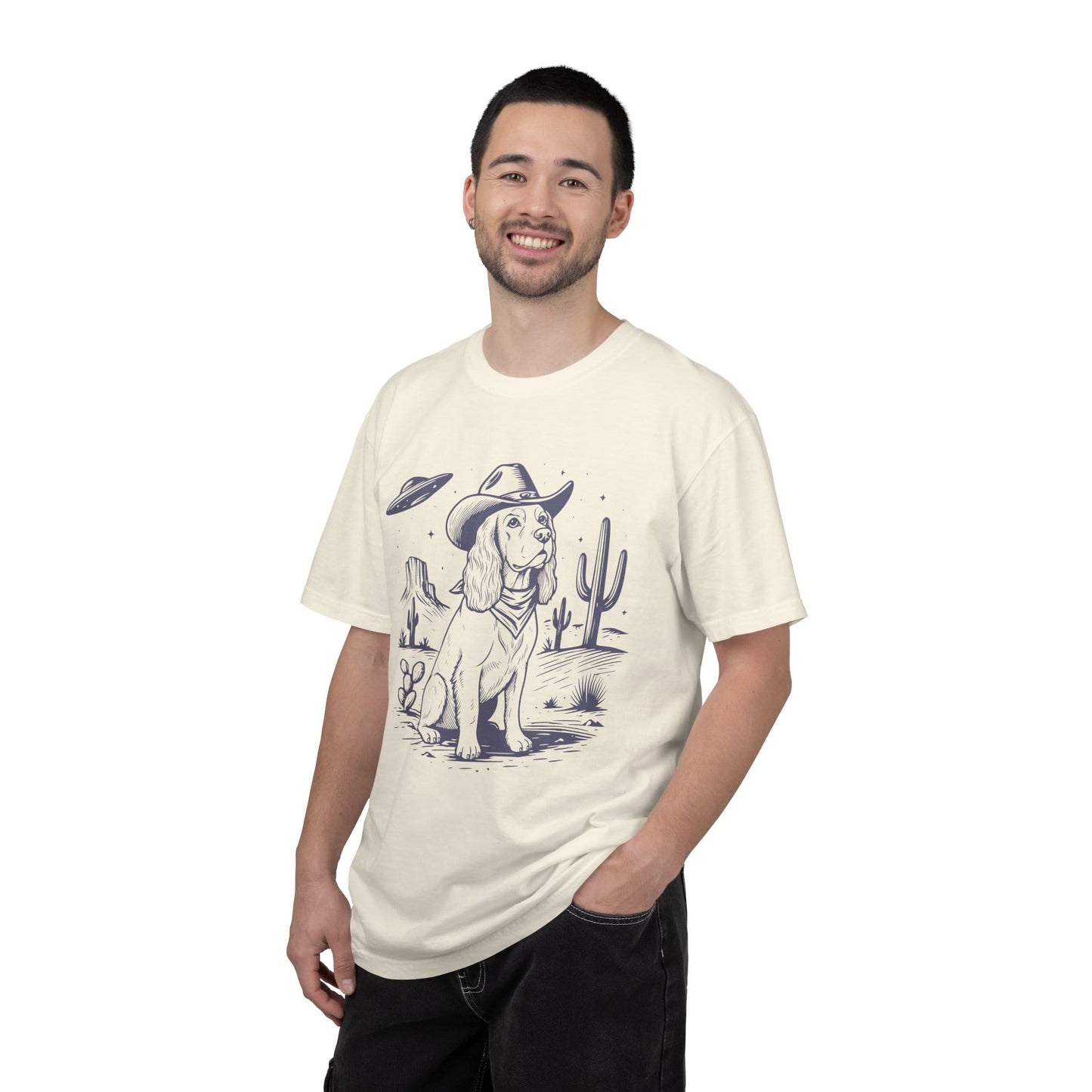 Cocker Spaniel Cowboy Premium Tee