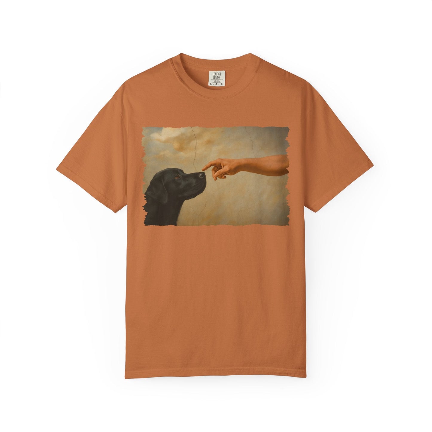 God Creates Black Lab Premium Tee
