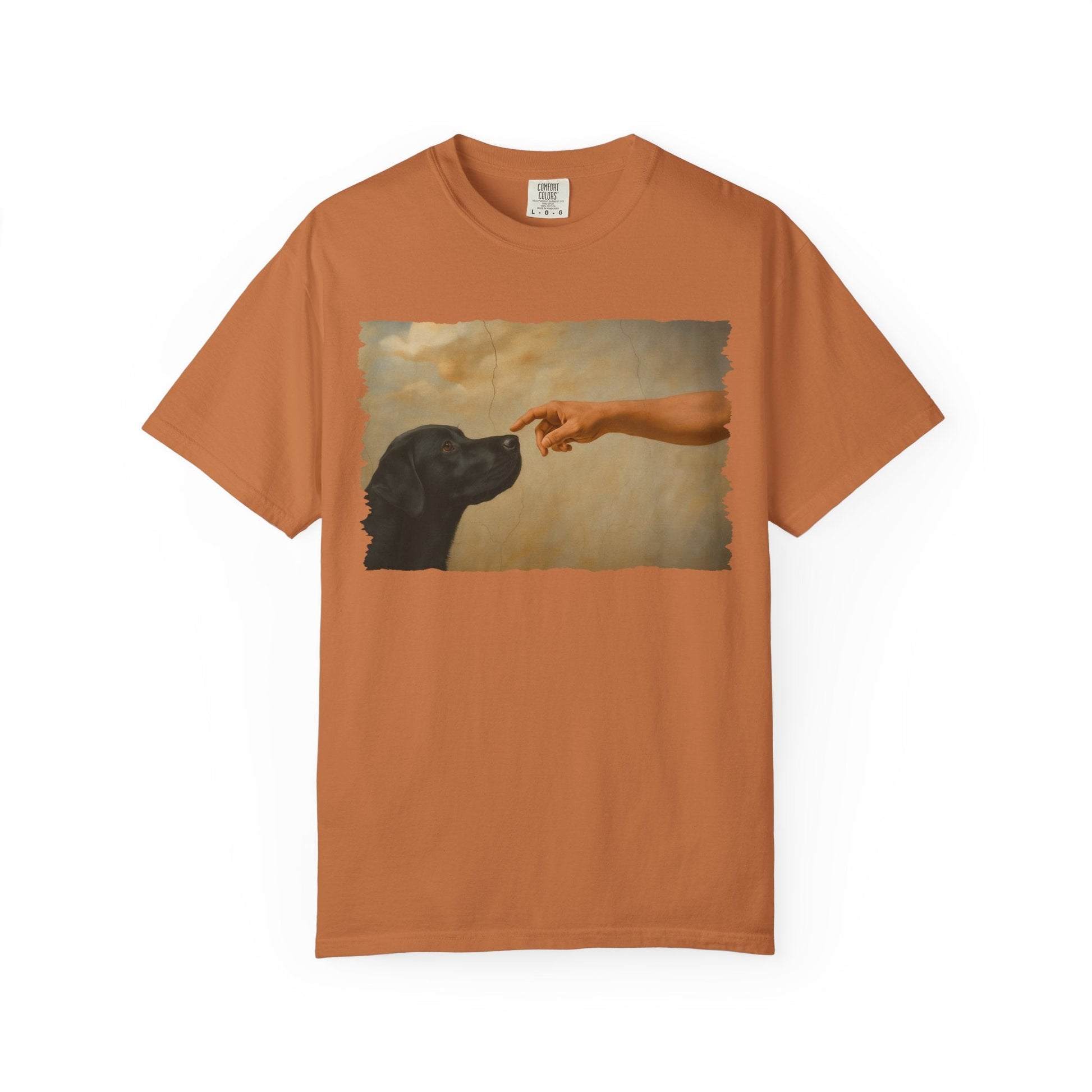 God Creates Black Lab Premium Tee