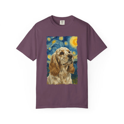 Lemon Roam Spaniel van Gogh Premium Tee