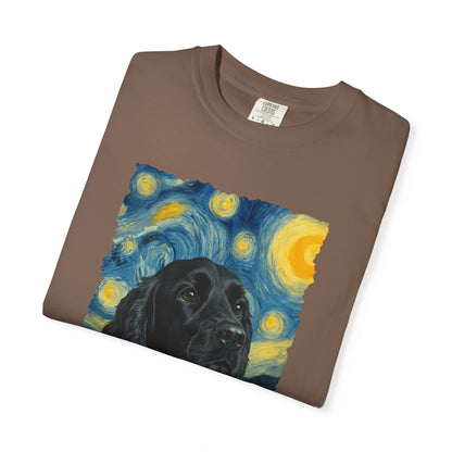 Black Cocker Spaniel van Gogh Premium Tee
