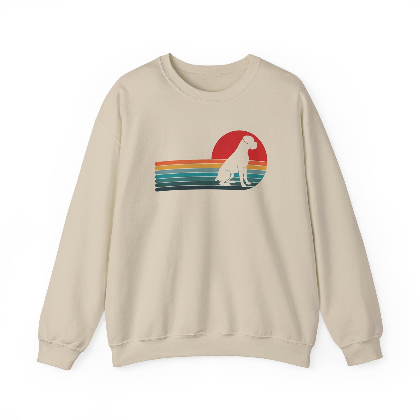 Boxer Retro Crewneck Sweatshirt