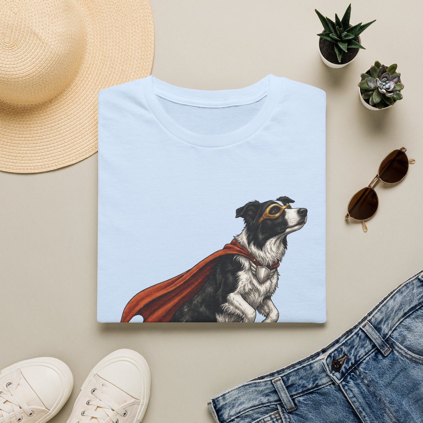 Border Collie Superhero