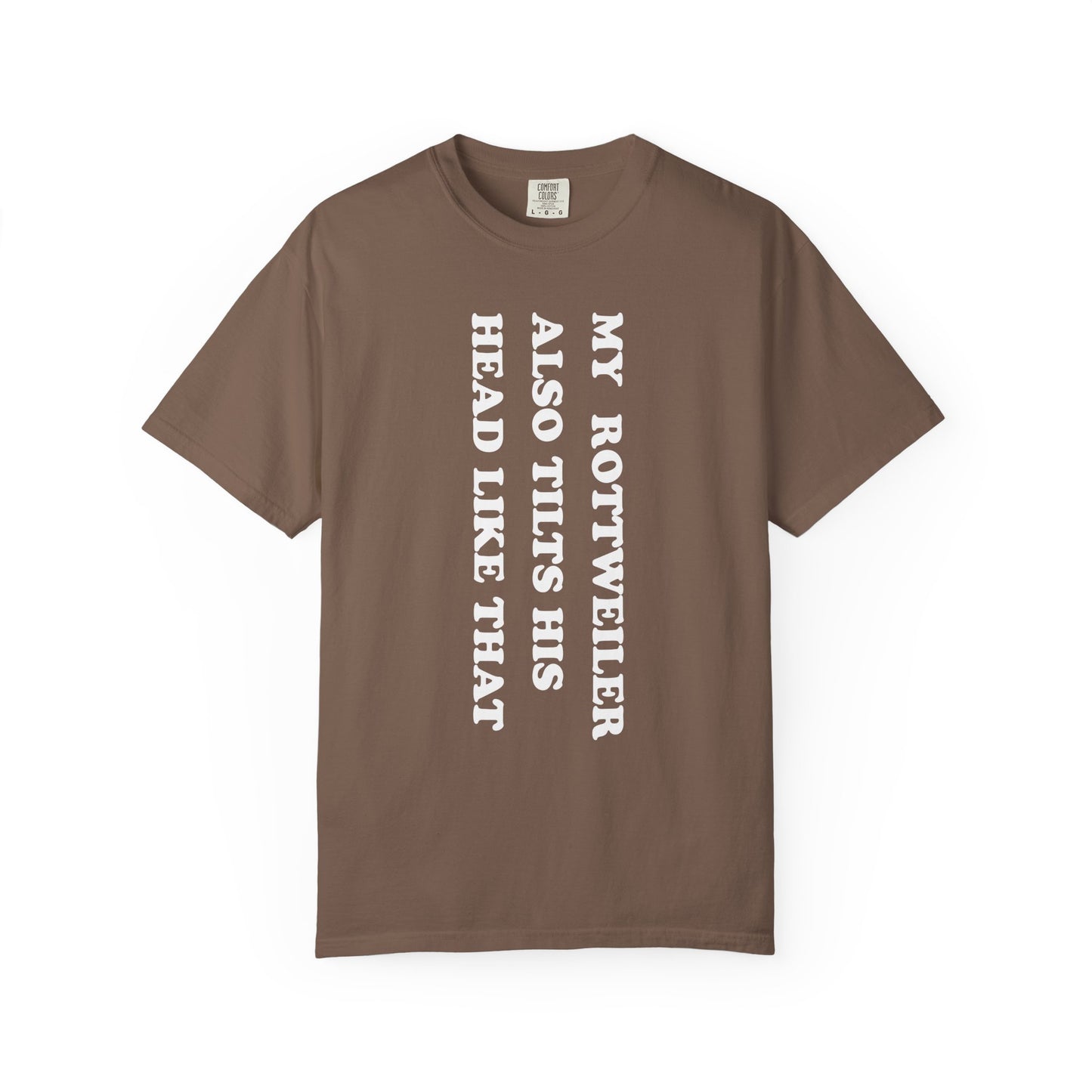 Rottweiler Tilts His Head Premium Tee