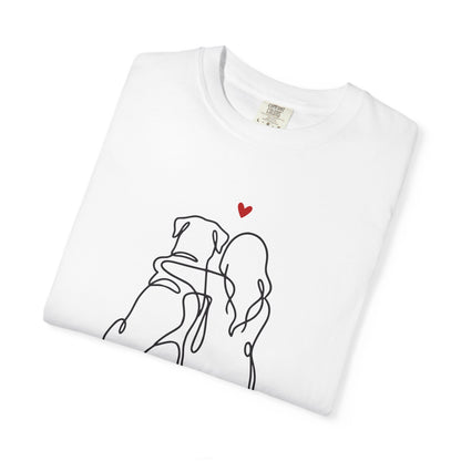 Rottweilwer and Girl Premium Tee