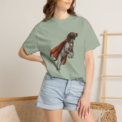German Shorthaired  Pointer Superhero Premium Tee