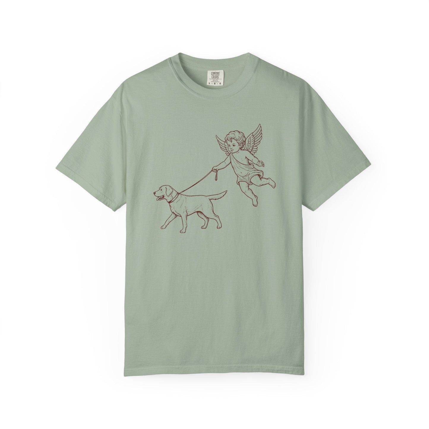 Angel Walking Lab Premium Tee