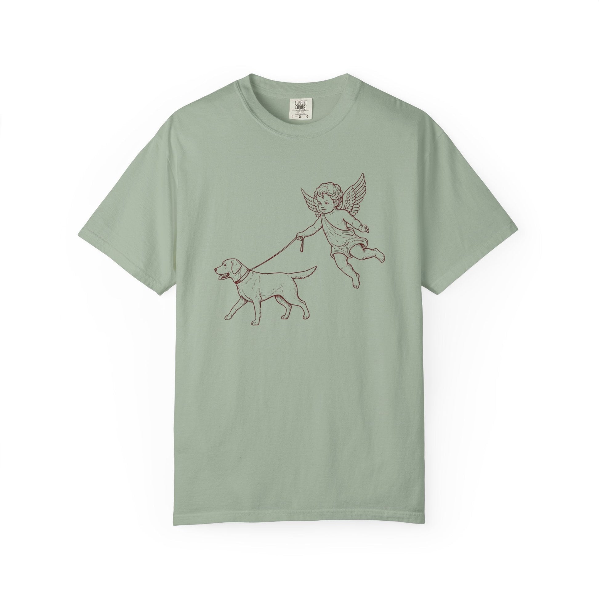 Angel Walking Lab Premium Tee