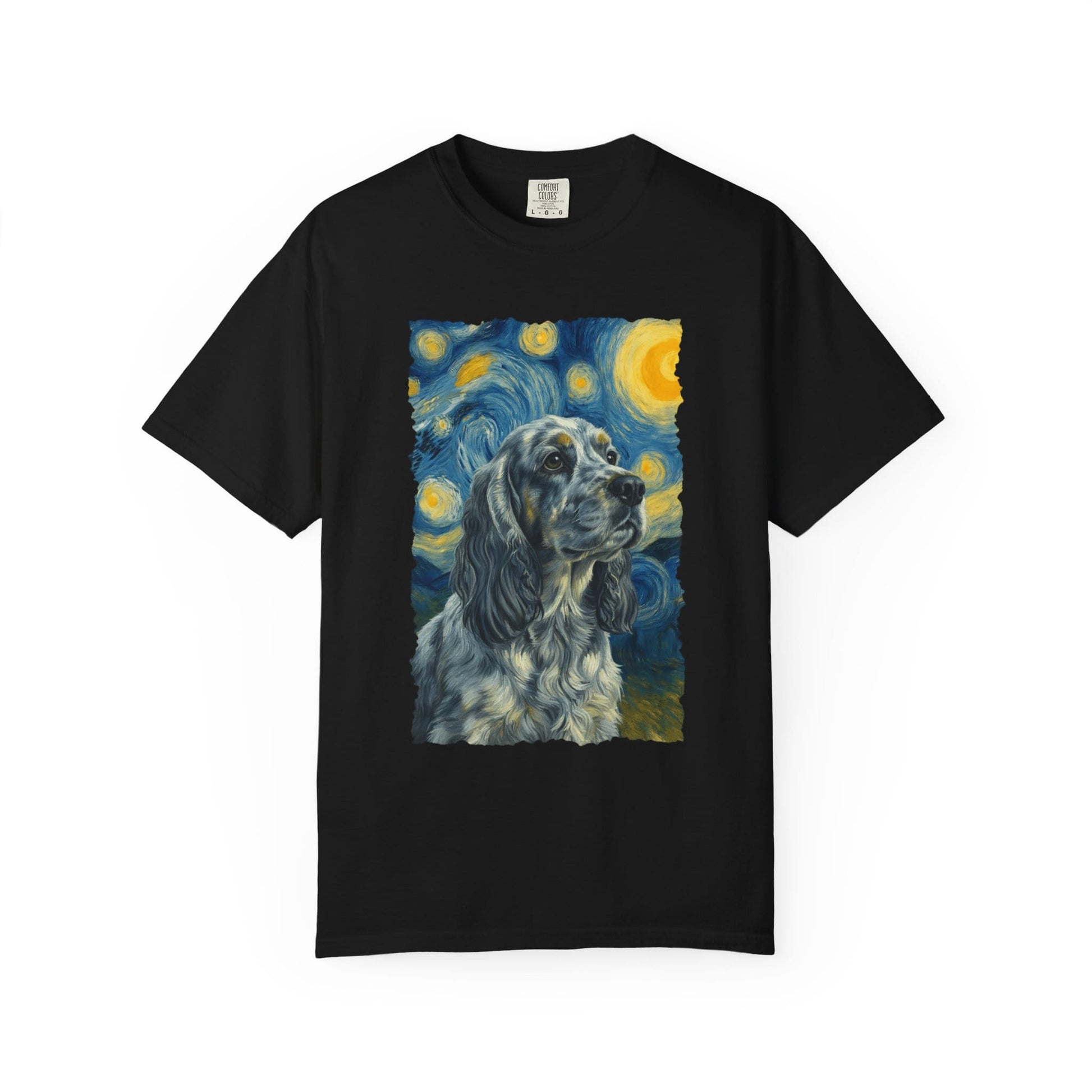 Blue Roan Cocker Spaniel van Gogh