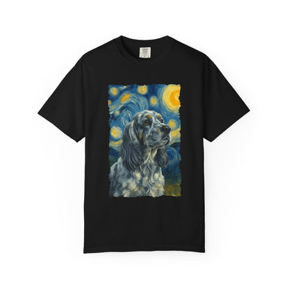 Blue Roan Cocker Spaniel van Gogh