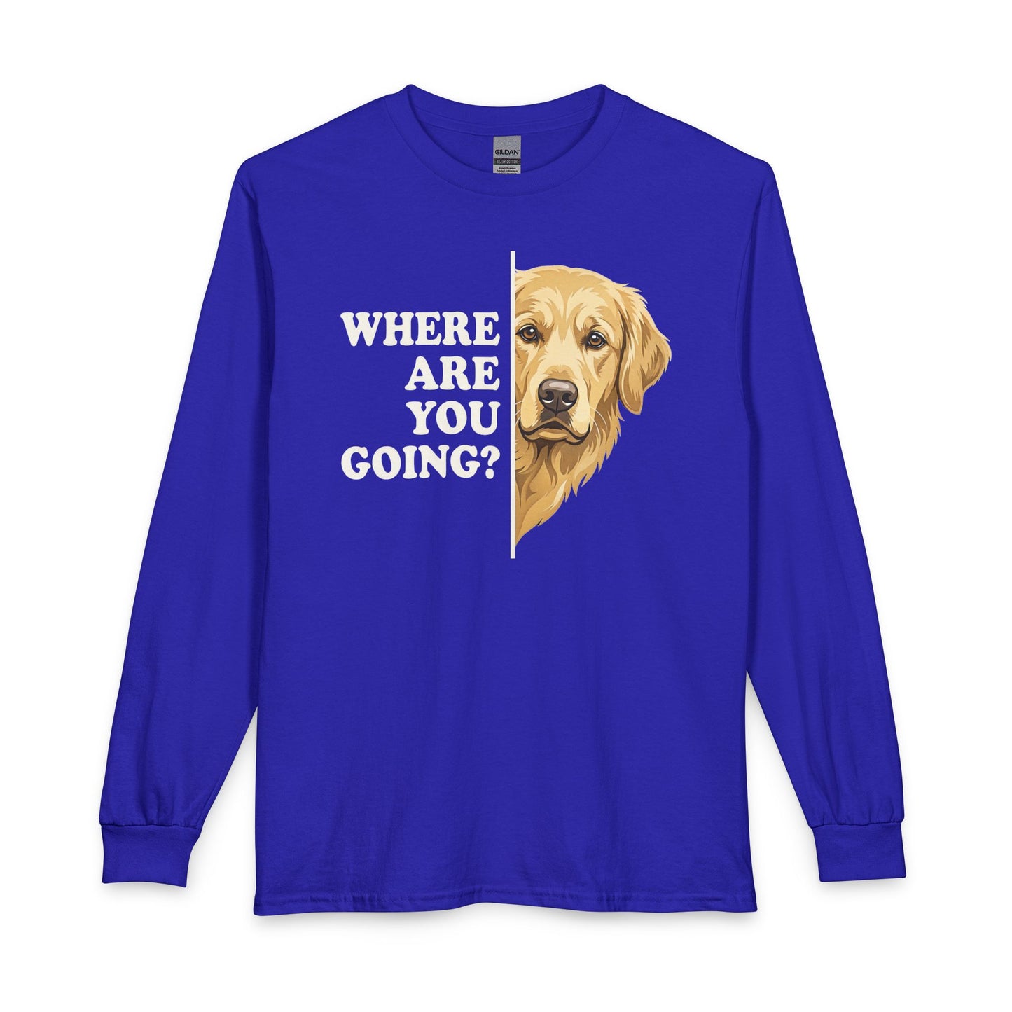 Golden Retriever Following Long Sleeve