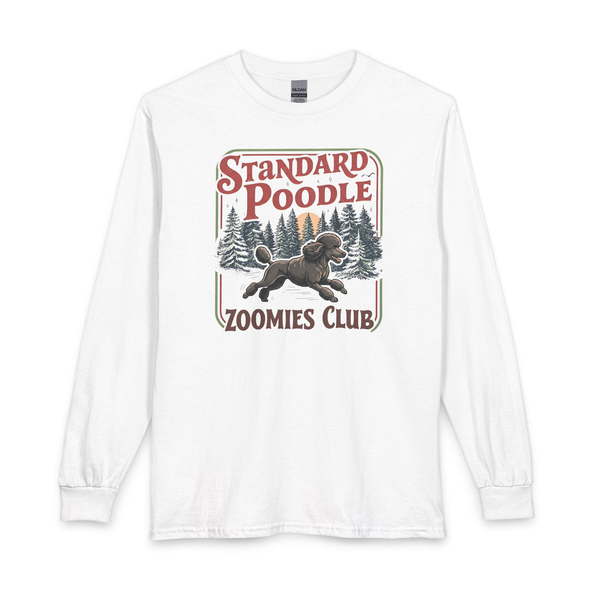 Standard Poodle Zoomies Club 2 Long Sleeve