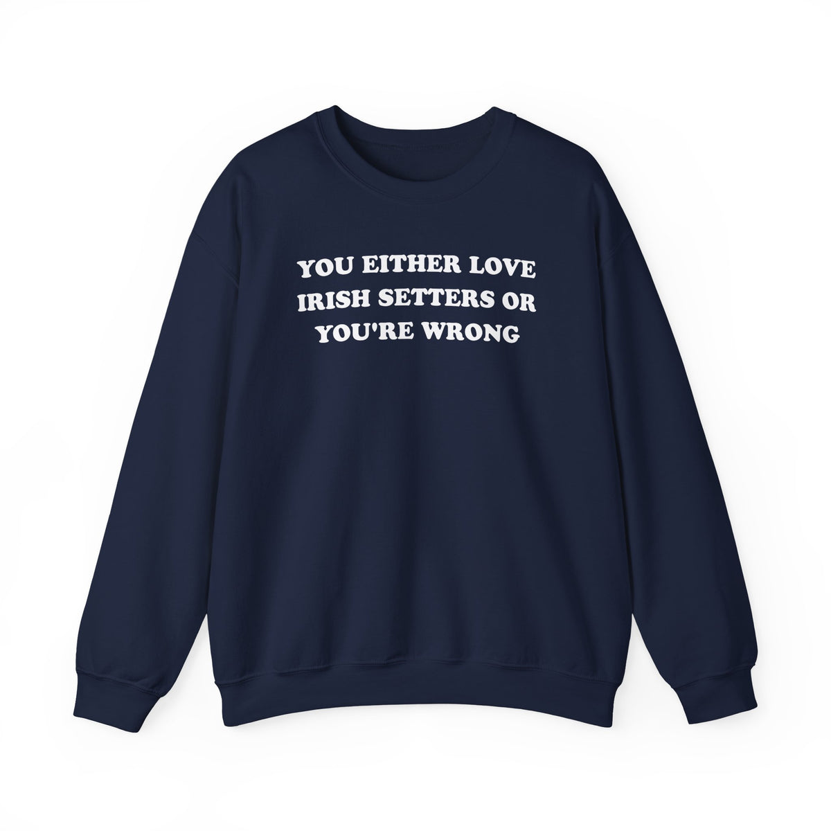Love Irish Setter Crewneck Sweatshirt