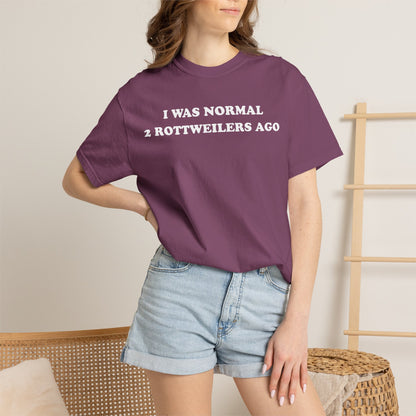 2 rottweilers Premium Tee