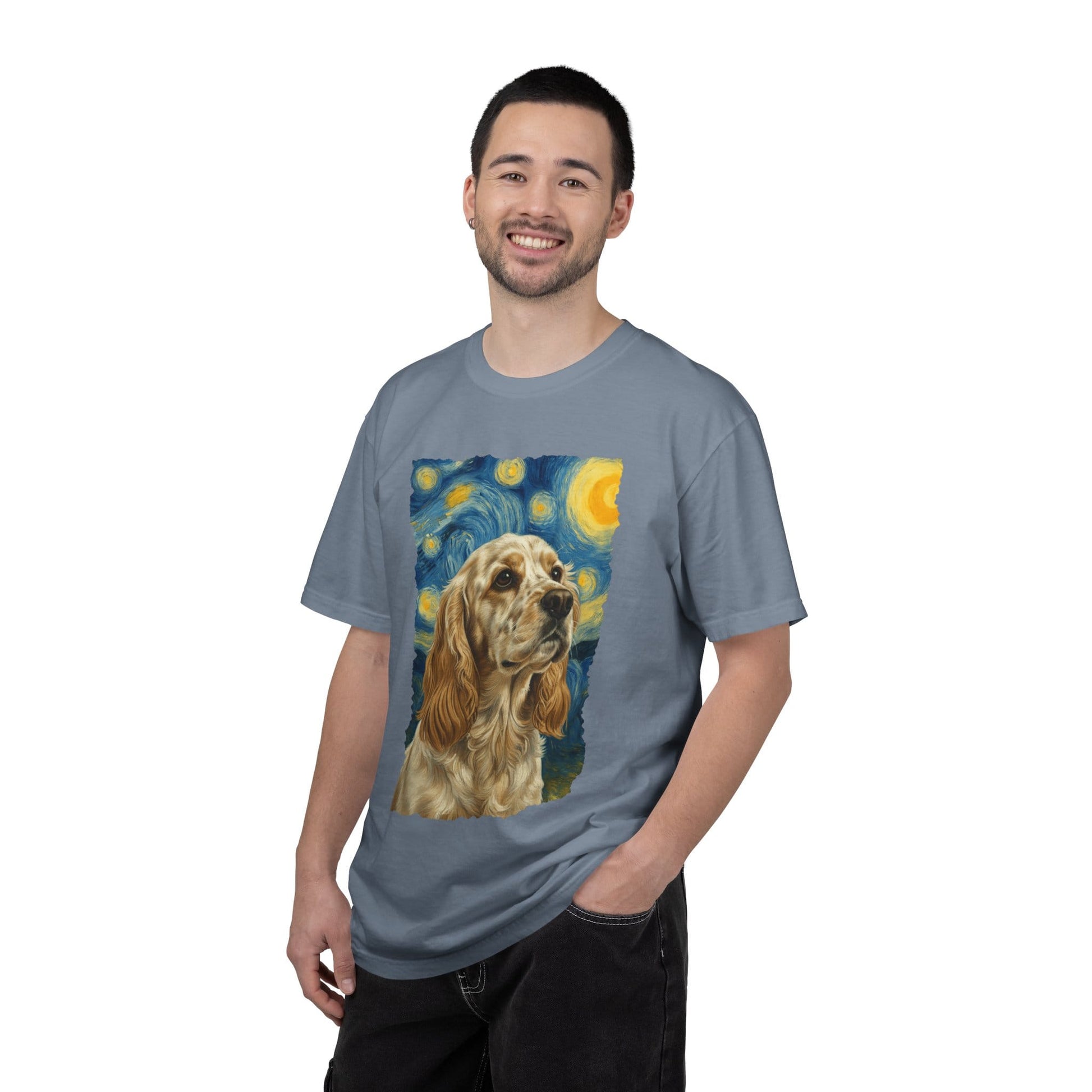 Lemon Roam Spaniel van Gogh Premium Tee