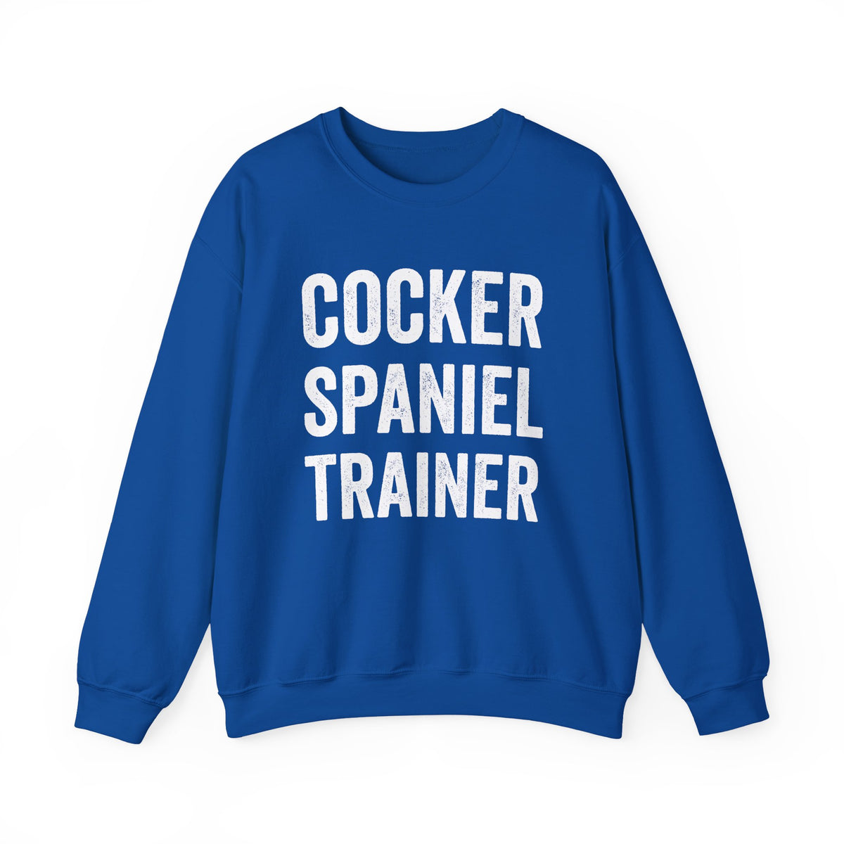 Cocker Spaniel Trainer Crewneck Sweatshirt