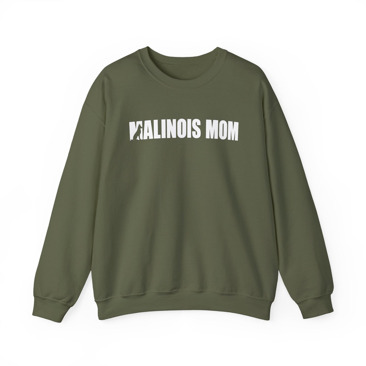 Malinois Mom Crewneck Sweatshirt