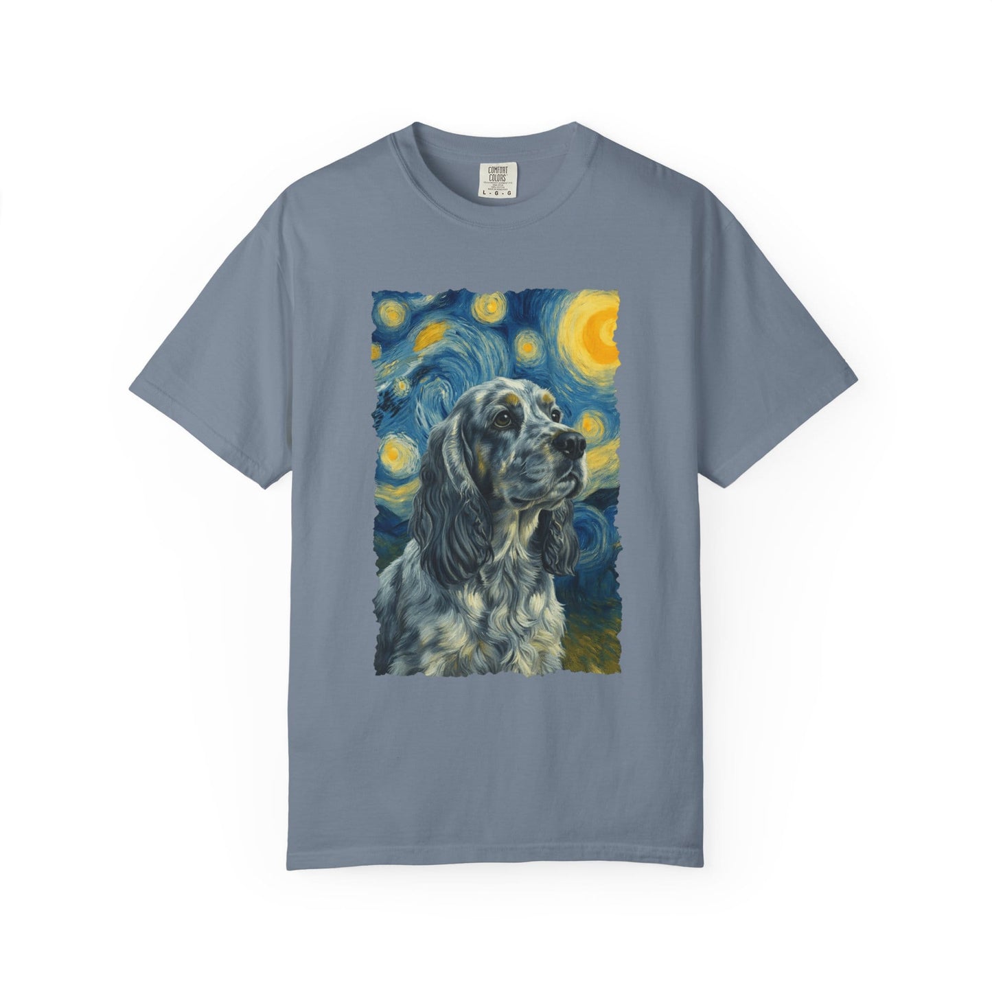 Blue Roan Cocker Spaniel van Gogh