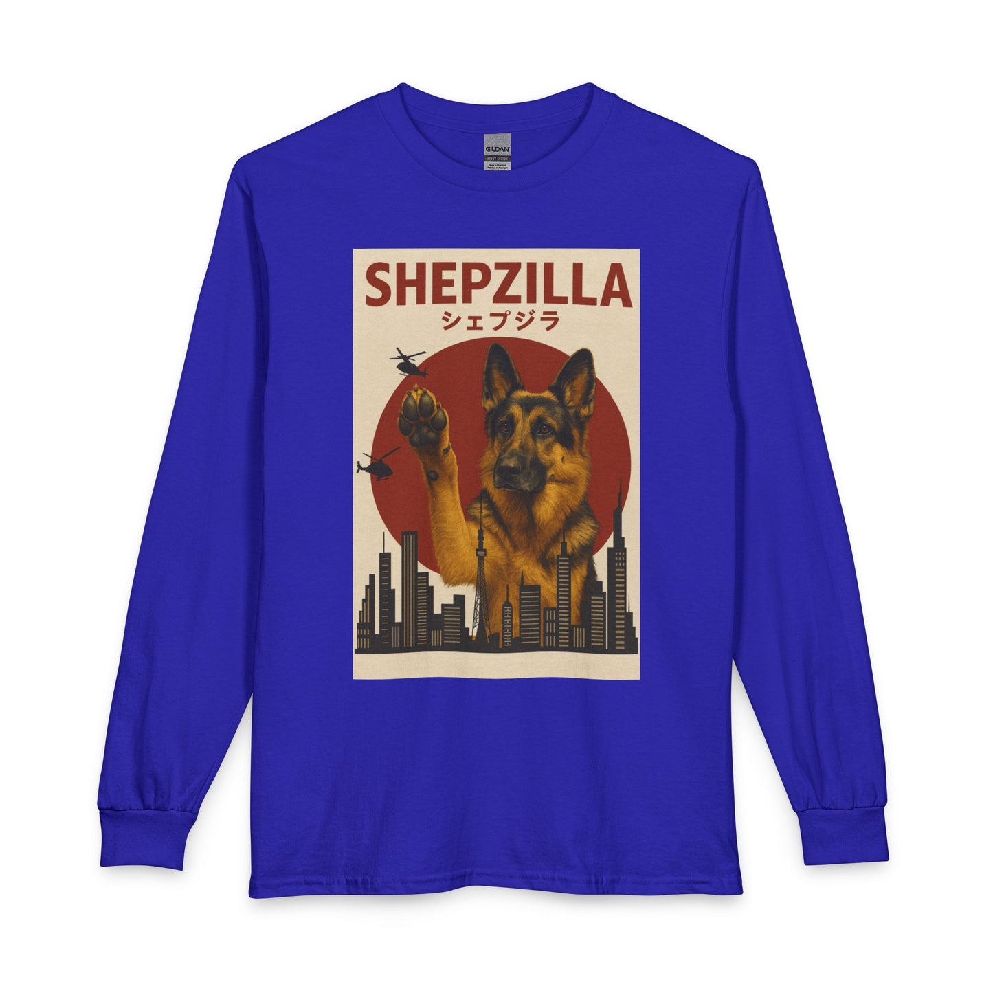 German Shepherd Shepzilla Long Sleeve