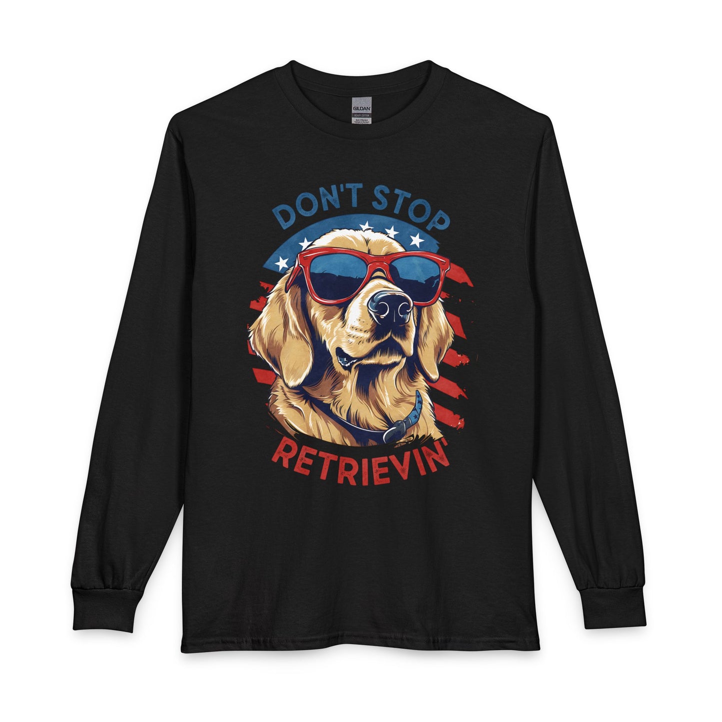 Funny Golden Retriever Long Sleeve