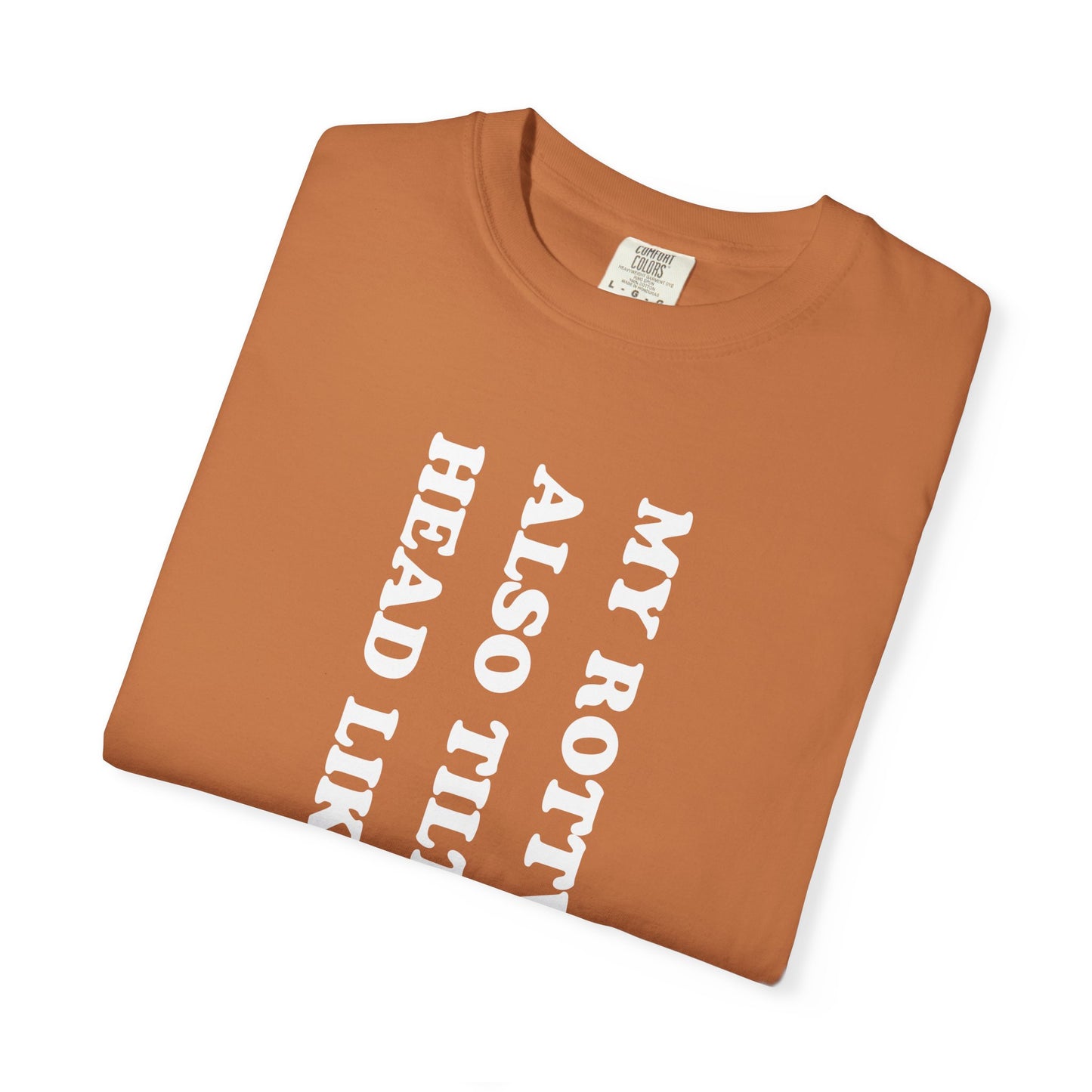 Rottweiler Tilts Her Head Premium Tee