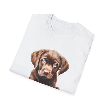 Cute Chocolate Labrador Puppy Tee