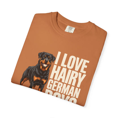 Rottweiler Hairy German Boys Premium Tee