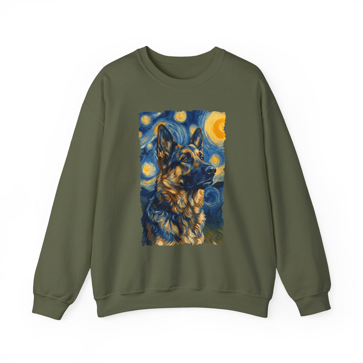 Belgian Tervuren Van Gogh Crewneck Sweatshirt