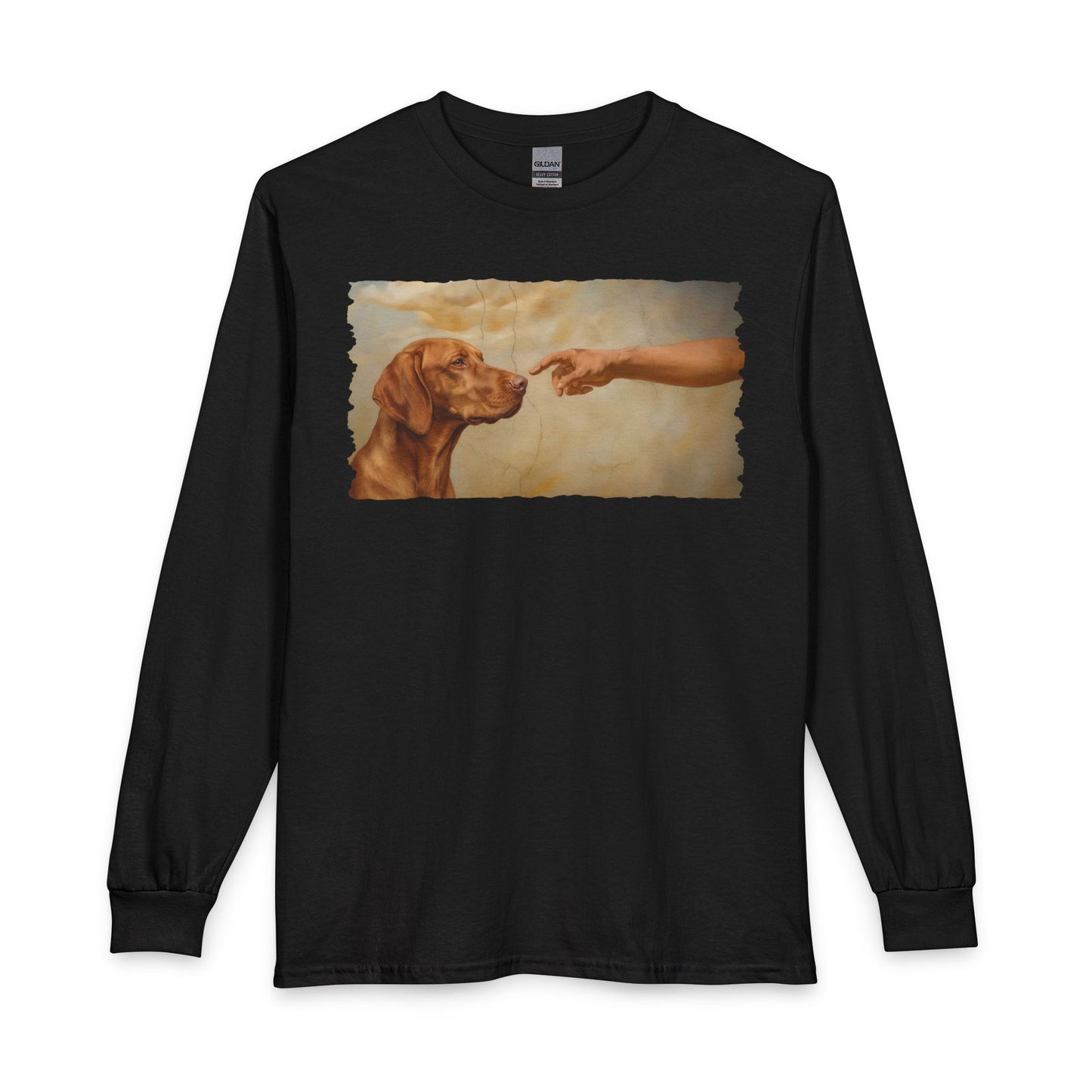 God Creates Vizsla Long Sleeve
