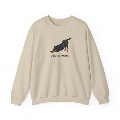 Big Stretch Fox Rottweiler Crewneck Sweatshirt