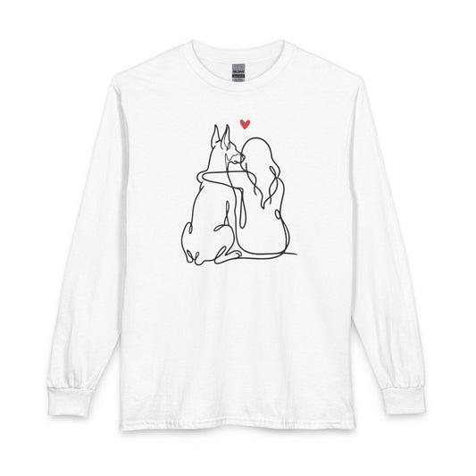 Doberman Girl Long Sleeve