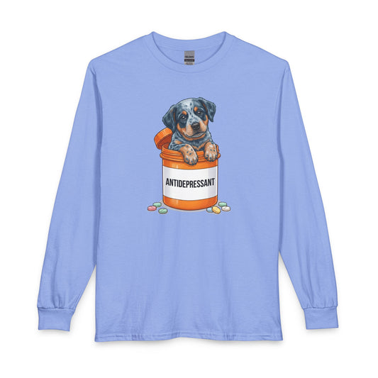 Blue Heeler Antidepressant Long Sleeve