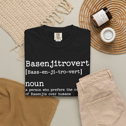 Basenji Basenjitrovert Premium Tee
