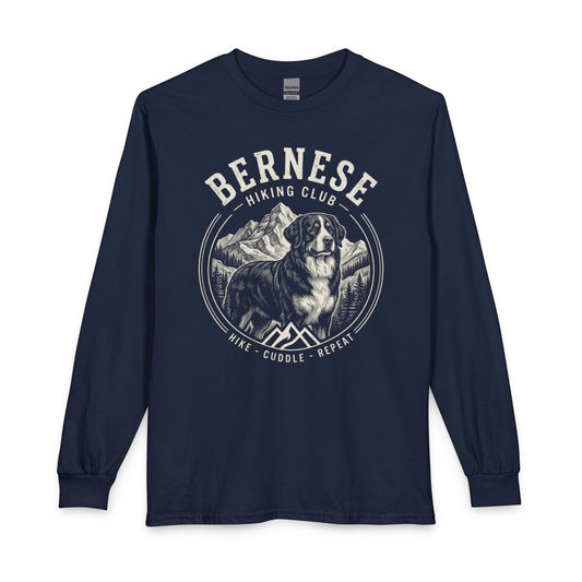 Bernese Mountain Dog Hiking Club Long Sleeve