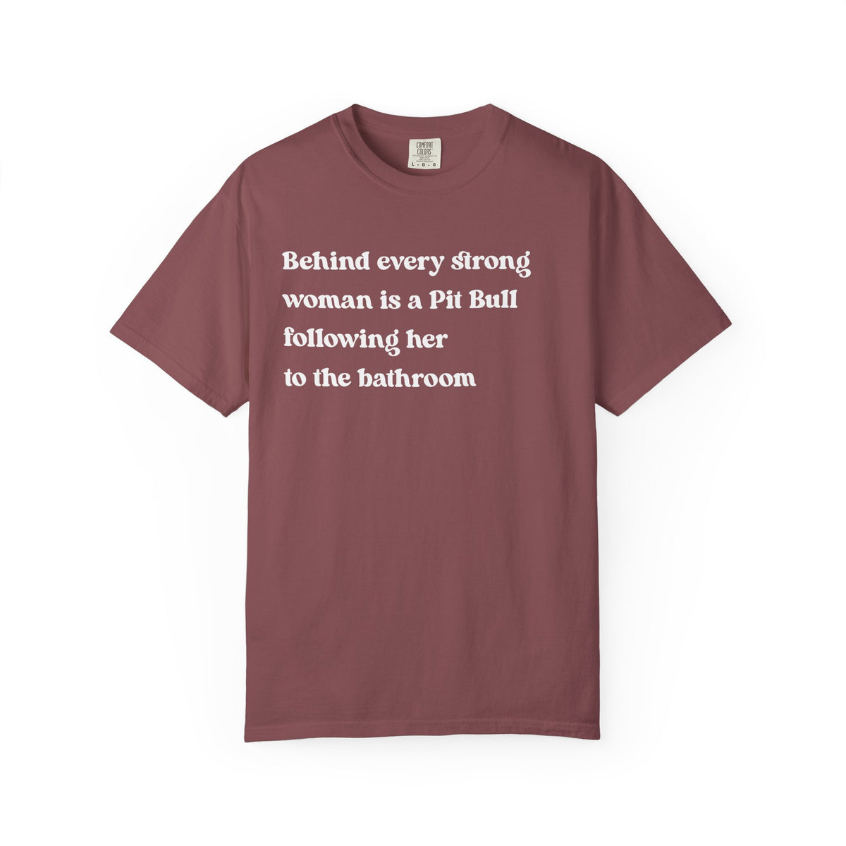 Pit Bull Strong Woman Premium Tee