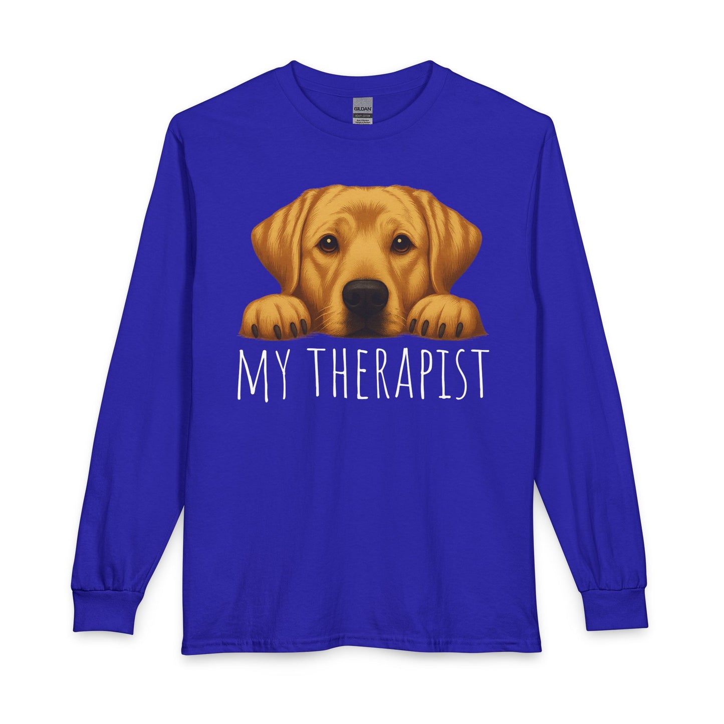 My Therapist Yellow Labrador Long Sleeve