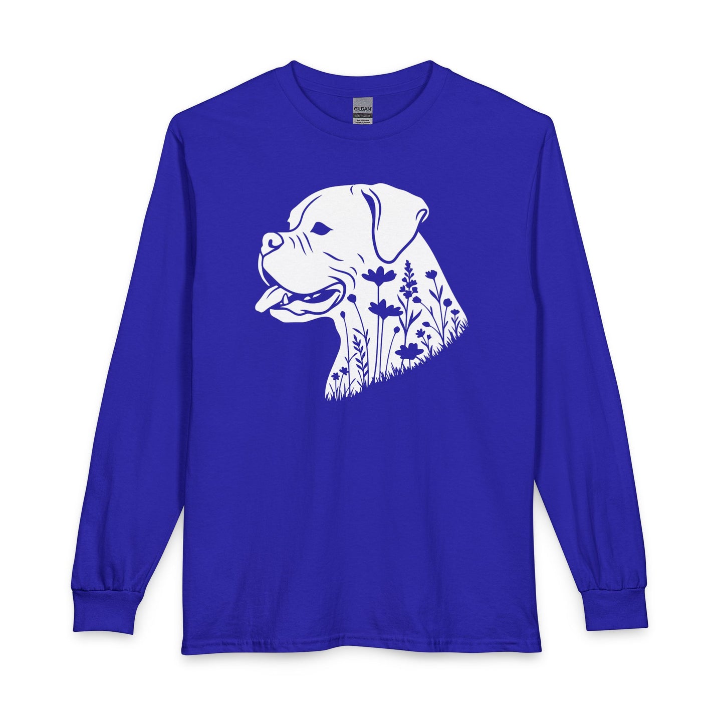 Boxer Flowers Long Sleeve
