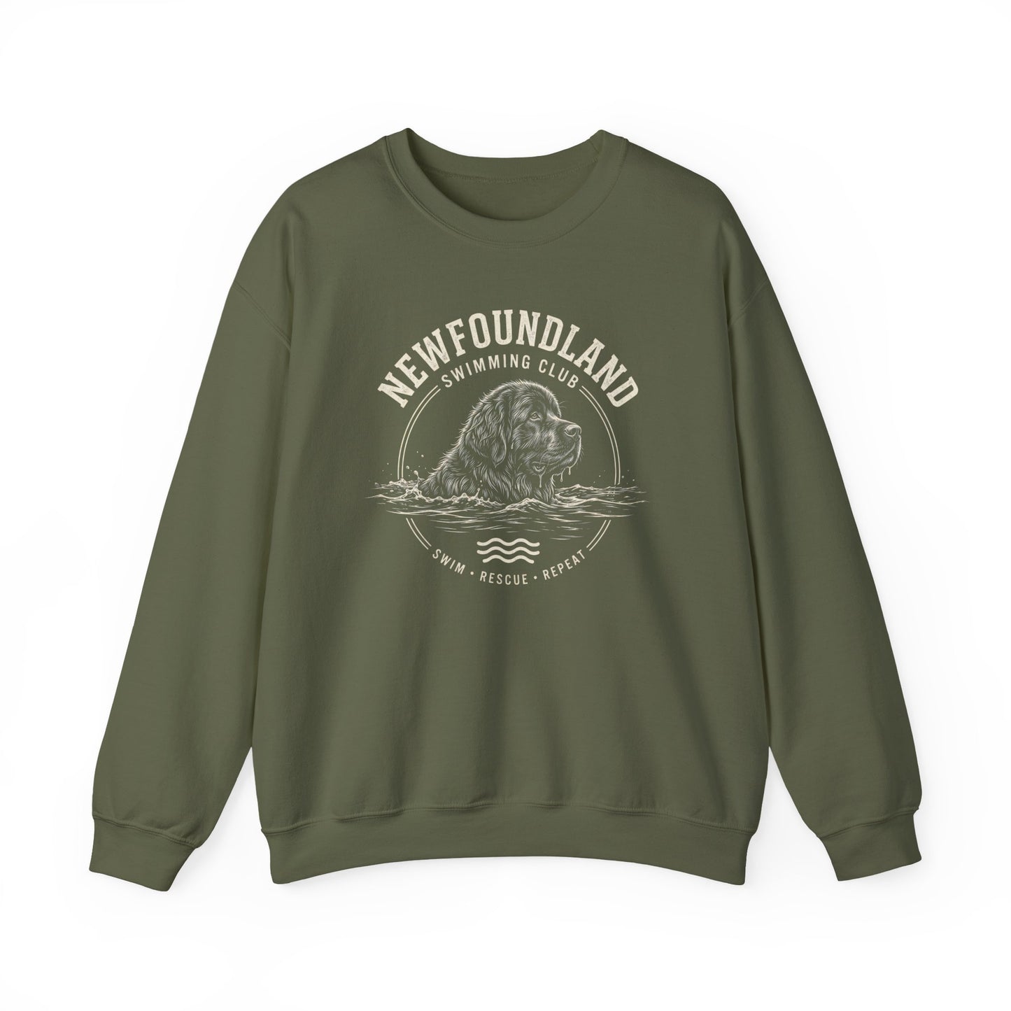 Newfoundland Swimming Club Crewneck Sweatshirt