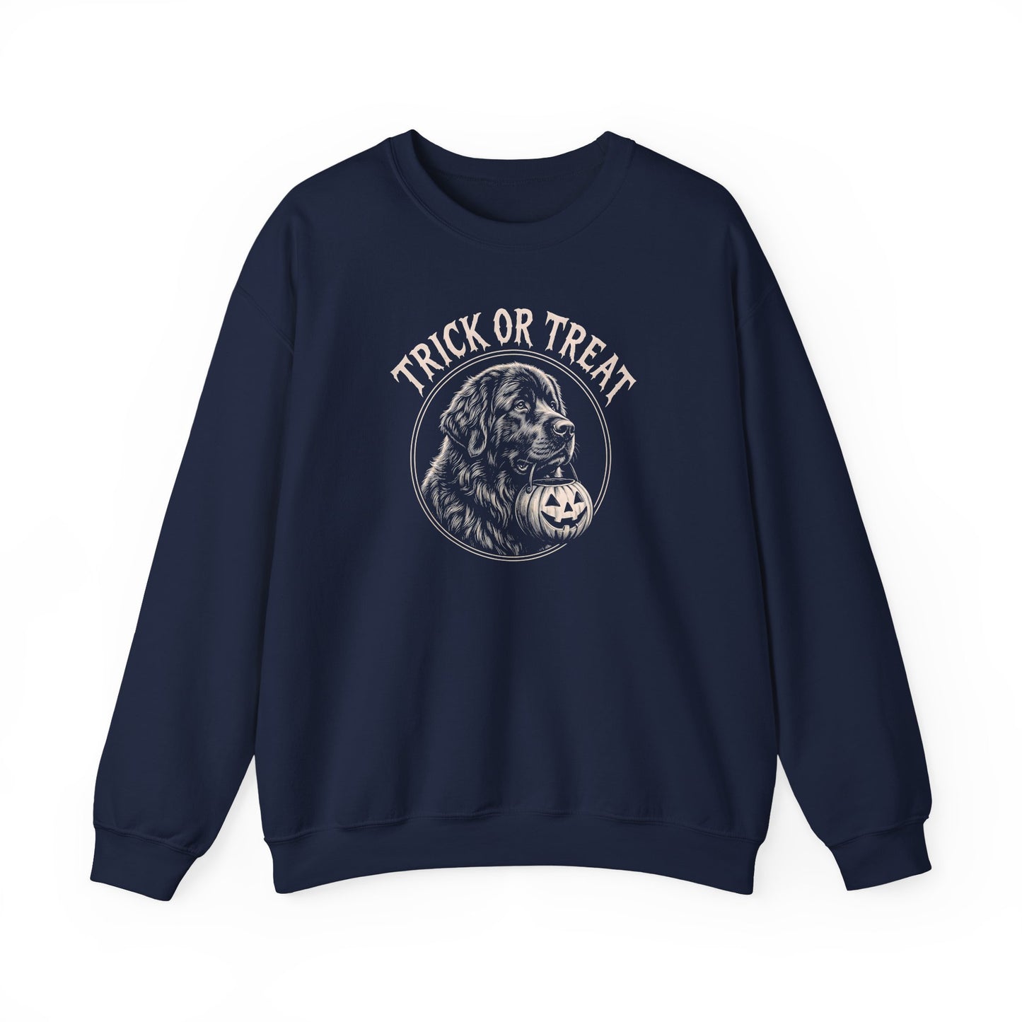 Newfoundland Trick Or Treat Crewneck Sweatshirt