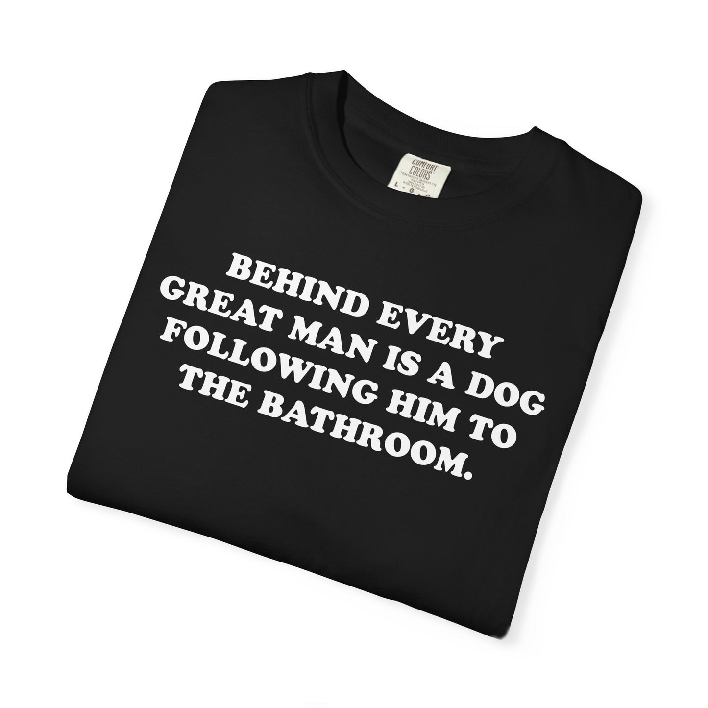 Dog Dad Bathroom 2 Premium Tee
