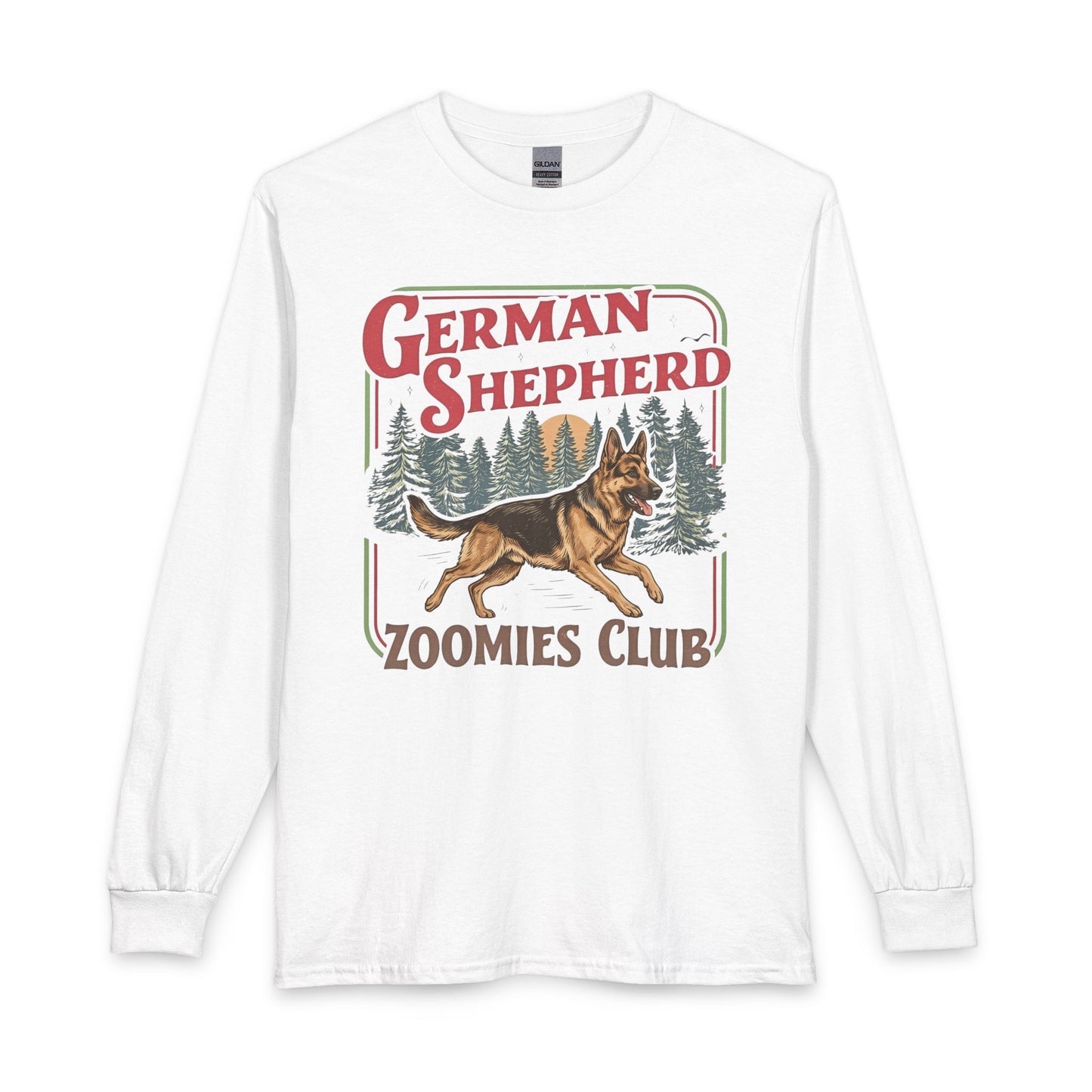 German Shepherd Zoomies Long Sleeve