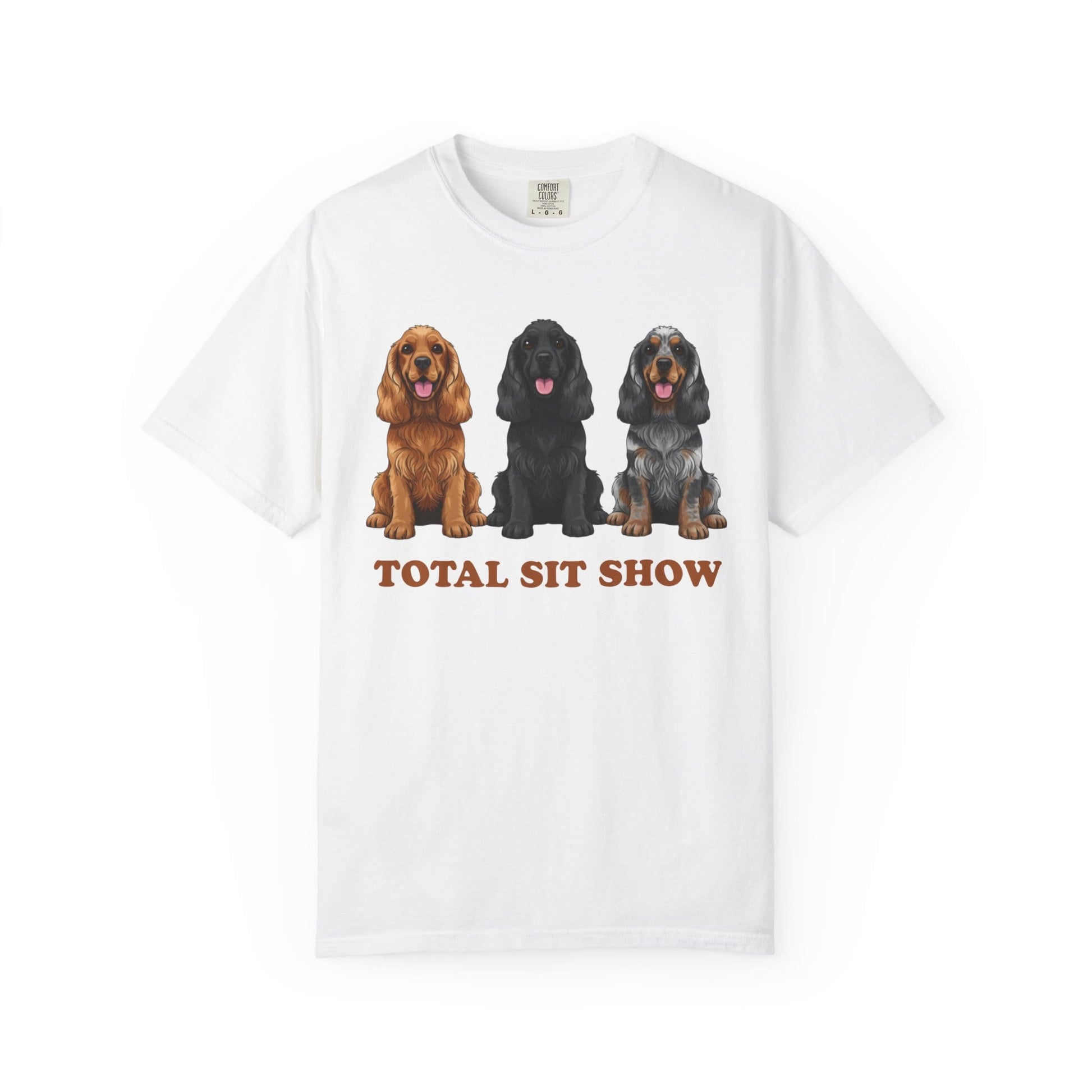 Cocker Spaniel Sit Show Premium Tee