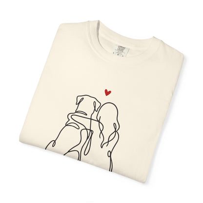 Rottweilwer and Girl Premium Tee