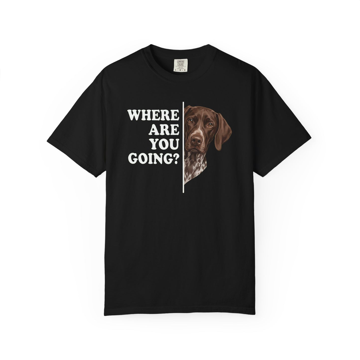 German Shorthaired Pointer Followning Premium Tee