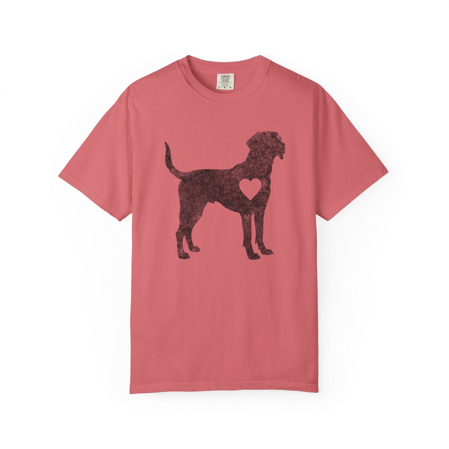 Labrador Love - Comfort Colors Shirt Watermelon